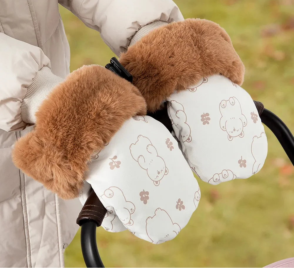 Winter Kinderwagen-Handschuhe – Warm, Winddicht & Wasserdicht