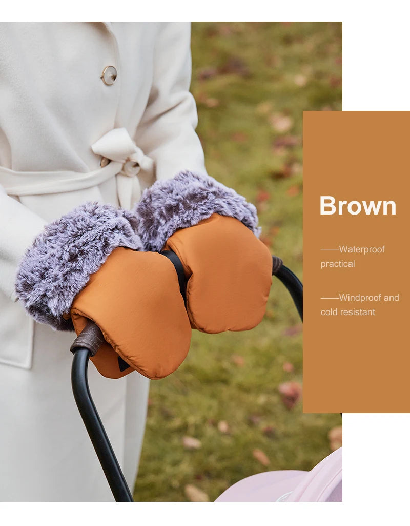 Winter Kinderwagen-Handschuhe – Warm, Winddicht & Wasserdicht