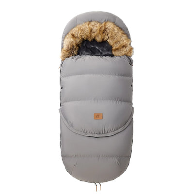 Universal Baby-Fußsack für Kinderwagen (0–36 Monate) – Warmer, abnehmbarer Winter-Schlafsack mit Fleecefutter & winddichtem Design